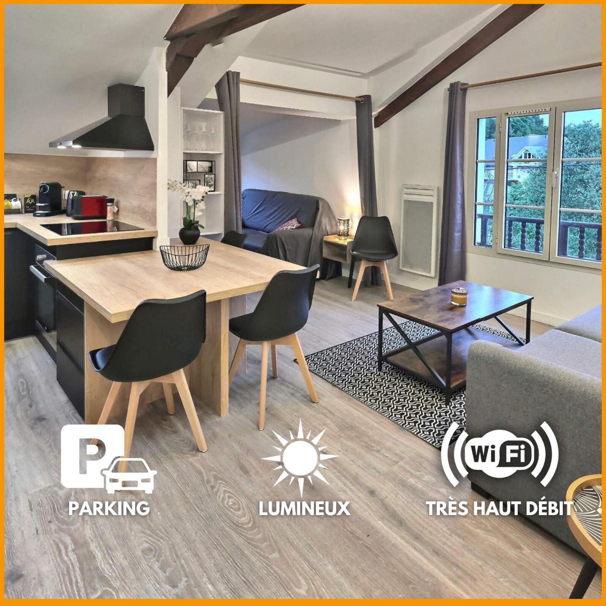 Mignon, T1 Bis Cosy & Calme, Neuf, Parking, Balcon Apartamento Gerde Exterior foto